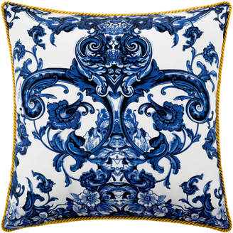 Roberto Cavalli Azuleyos Silk Bed Cushion