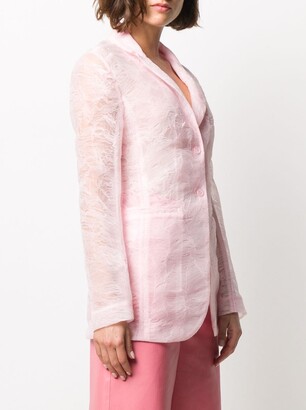 Cecilie Bahnsen Lace Embroidered Blazer