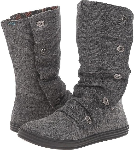Blowfish Malibu Rammish (Grey Soft Herringbone Flannel) Women's