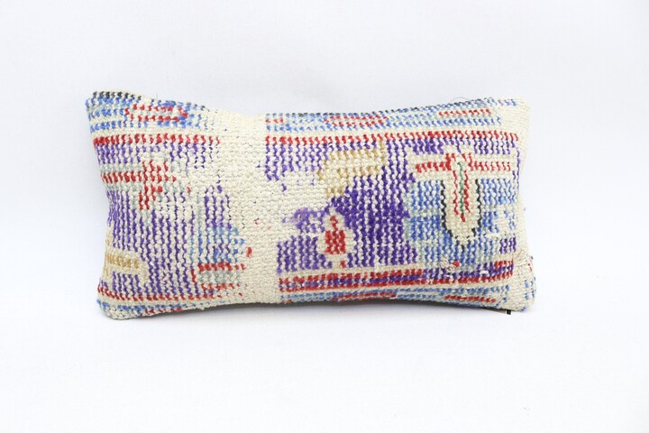 Anatolian Rug Pillow, Throw Handmade Bohemian Pillow Decorative Inches Cushion Cover, 0312