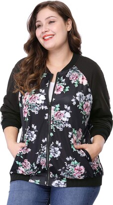 plus size bomber jacket uk