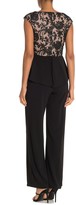 Thumbnail for your product : Onyx Nite Cap Sleeve Embroidered Lace Jumpsuit