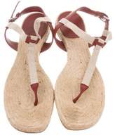 Thumbnail for your product : Hermes Ankle Strap Espadrille Sandals