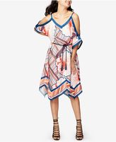 Thumbnail for your product : Rachel Roy Printed Cold-Shoulder Dress