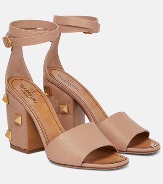 Valentino Beige Women's Sandals | Shop the world's largest collection of  fashion | ShopStyle