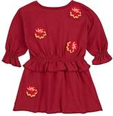 Thumbnail for your product : Sonia Rykiel KIDS' FLOWER-EMBROIDERED COTTON DROP-WAIST DRESS