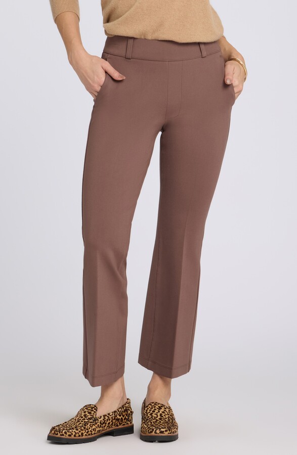 NYDJ Pull-On Ankle Flare Pants