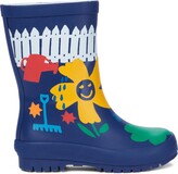 Thumbnail for your product : Stella McCartney Kids Gardening printed rain boots
