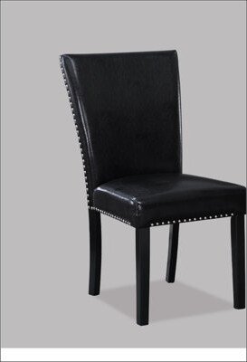 Elegant Upholstered Side Chair with Comfortable Seating and Durable Construction for Dining Room