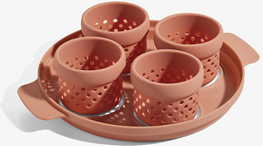 Our Place Sage Silicone Egg Poacher 27.5cm