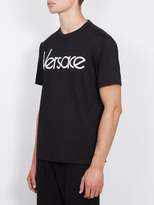 Thumbnail for your product : Versace Vintage Logo Print T Shirt - Mens - Black