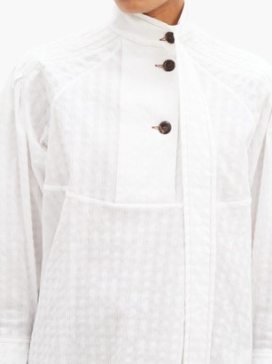 Palmer Harding Rhesus Cotton-blend Poplin Shirt - White