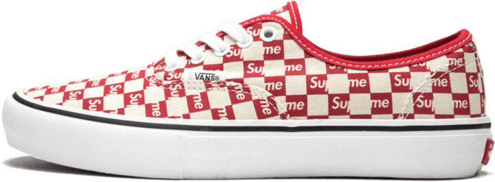 red checkered vans sale