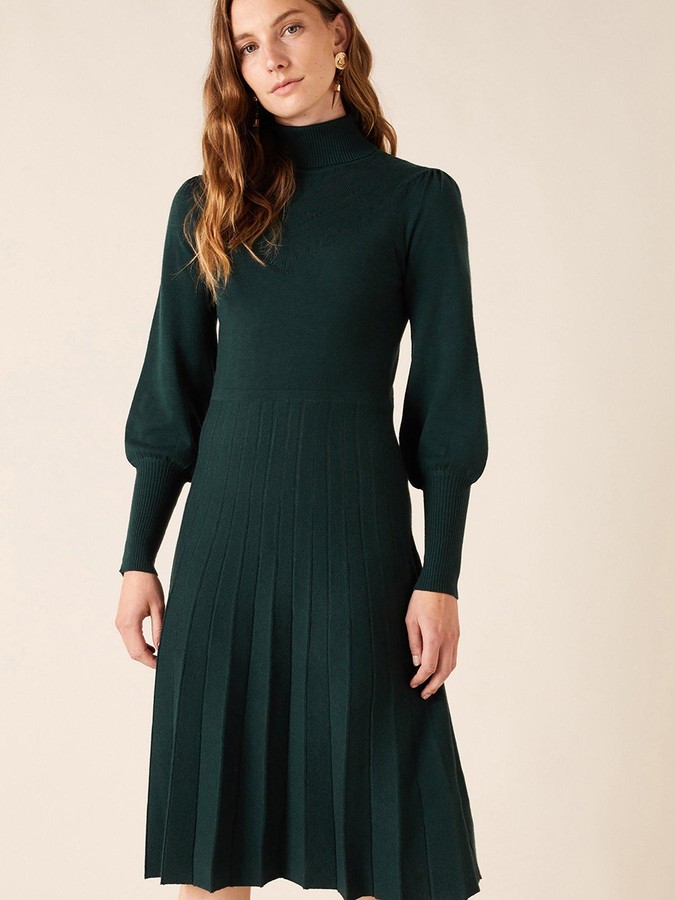 monsoon pleated dress