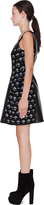 Thumbnail for your product : Marc Jacobs Black Leather Jemma Medallion Dress