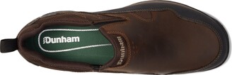 Dunham Cloud Plus Waterproof Slip-On (Brown Leather) Men's Shoes