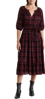 Thumbnail for your product : Angie Plaid Maxi Dress