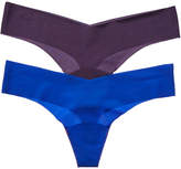 Thumbnail for your product : Commando Set Of 2 Microfiber Thong