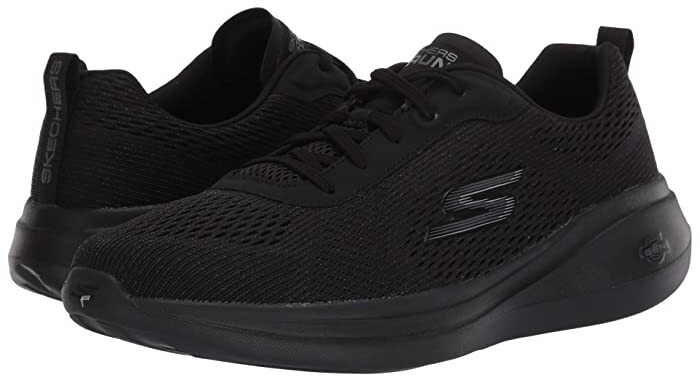 skechers go run womens black