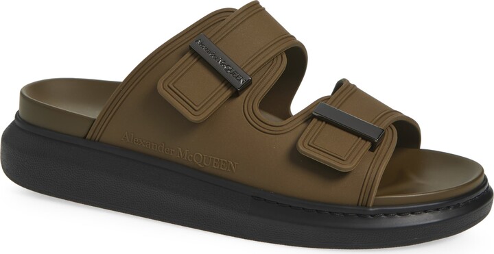 Alexander McQueen Oversized Hybrid Slide Sandal