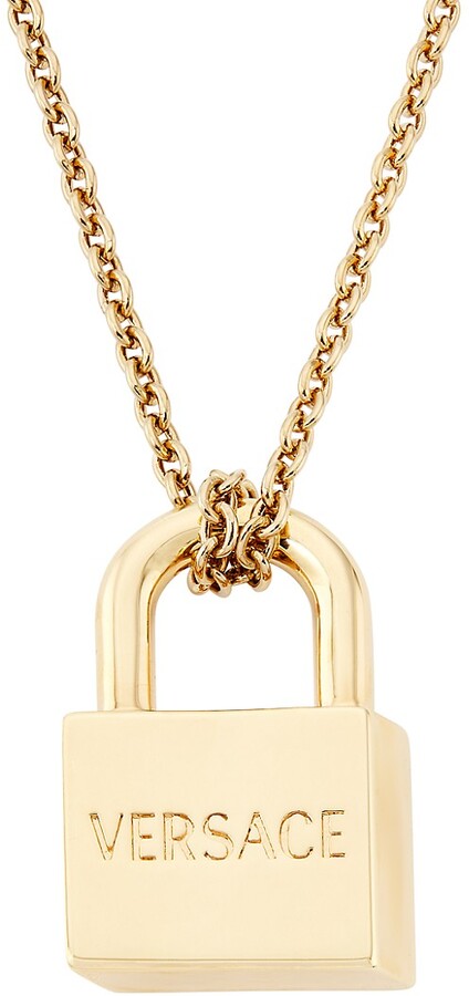 Gold Plated Lock with Star Pendant Chain Necklace for Women 24 inch ISAACSONG.DESIGN Padlock Chain Necklace Gold Lock Chain Necklace 