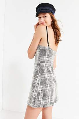 Urban Outfitters Cher Straight-Neck Mini Dress