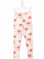 Thumbnail for your product : Mini Rodini Moon and Sun-print jersey leggings