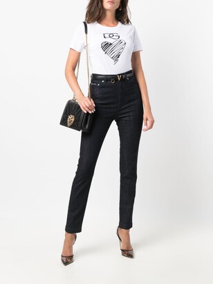Dolce & Gabbana High-Waisted Skinny Jeans