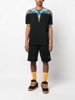 Thumbnail for your product : Marcelo Burlon County of Milan Patchwork Wings cotton T-shirt