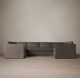 Thumbnail for your product : Restoration Hardware Belgian Classic Shelter Arm Slipcovered U-Sofa Sectional