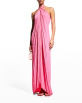 Thumbnail for your product : A.L.C. Rio Plisse Halter Dress