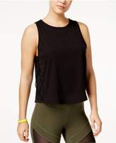 Thumbnail for your product : Jessica Simpson The Warm Up Mesh-Detail Tank Top