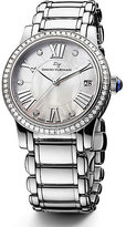 Thumbnail for your product : David Yurman Classic 34MM Stainless Steel Quartz Watch with Diamonds