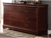 Thumbnail for your product : Lark Manor Engstrom 6 Drawer 57" W Double Dresser