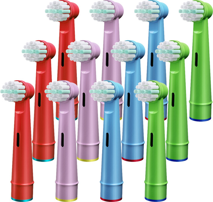 Oral B Compatible Electric Toothbrush Replacement Toothbrush Brush Heads, Toothbrush Head Refill for OralB 100 300 500 1000 1500