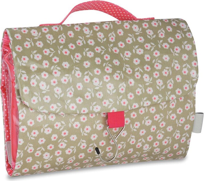Victoria Green 'Daisy' Threefold Hanging Wash Bag Sage ShopStyle