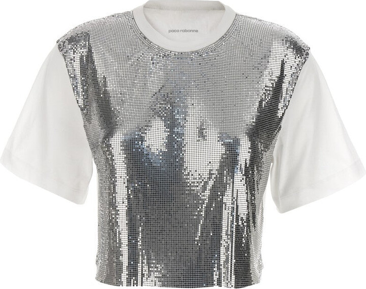 Paco Rabanne Metal Mesh T-Shirt
