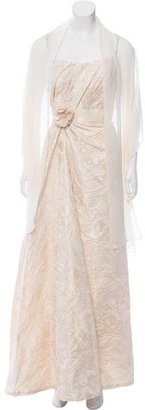 Theia Brocade Wedding Gown w/ Tags