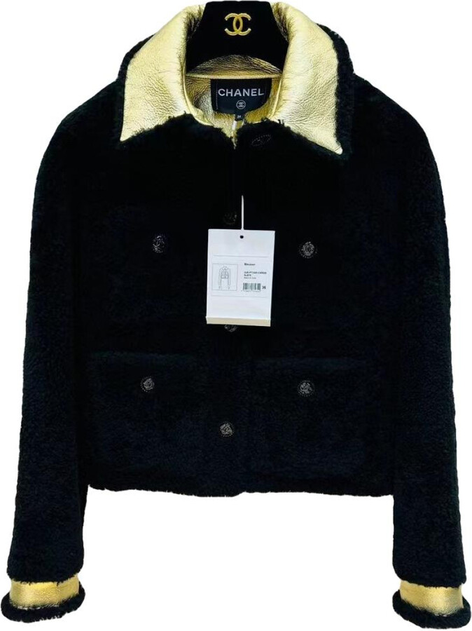 Chanel Leather jacket - ShopStyle