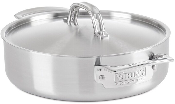Viking Professional 5-Ply Stainless Steel 3.4Qt Casserole Pan