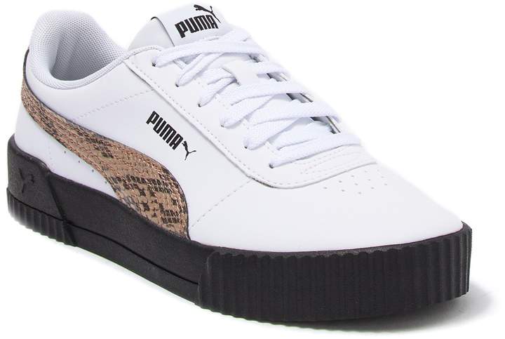 Puma Carina Leo Leather Platform Sneaker - ShopStyle