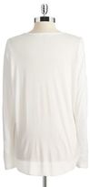 Thumbnail for your product : Lord & Taylor Petite V Neck Dolman Top