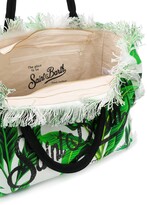 Thumbnail for your product : MC2 Saint Barth Leaf Logo Print Beach Bag