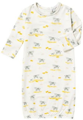 Angel Dear Cow Convertible Sleep Gown, Size 0-3 Months