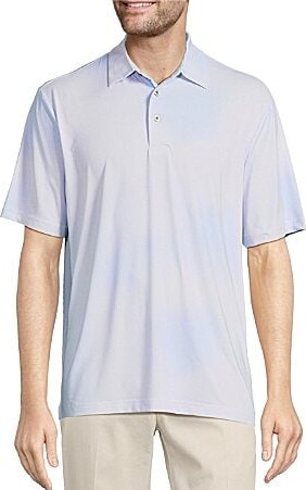 Roundtree & Yorke Roundtree Yorke Performance The Fairway Short Sleeve Watercolor Polo Shirt