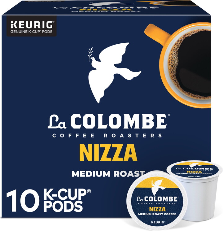 La Colombe Coffee Roasters, Nizza Medium Roast K-Cup Coffee Pods, 10 Count