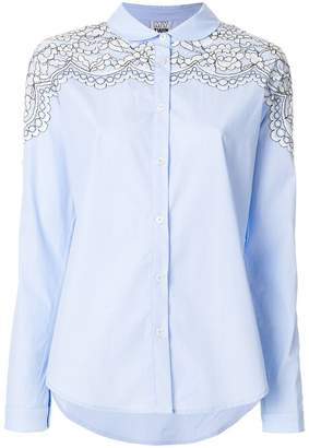 Twin-Set lace-embroidered shirt