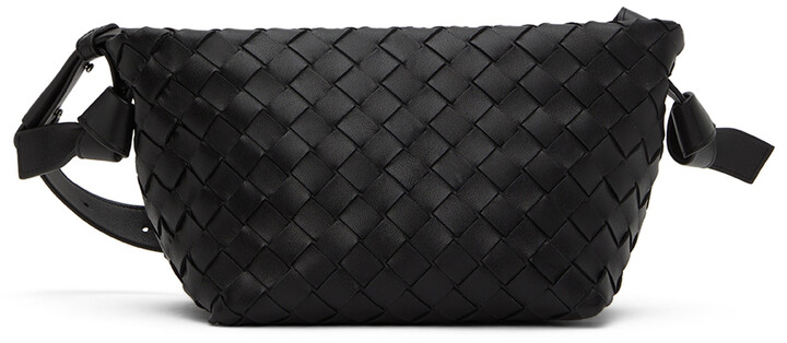 Bottega Veneta Black Tie Shoulder Bag - ShopStyle
