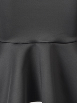 Thumbnail for your product : Choies Black Midi Pencil Skirt With Flounce Hem