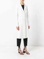 Thumbnail for your product : Twin-Set buttoned midi coat - women - Polyester/Spandex/Elastane/Acetate/Viscose - 42